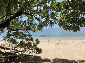 Apartment, 3 Bedrooms, Terrace, Garden View | Beach | Beach nearby - Villa Sirandane, Baie Du Tombeau (Tombeau Bay)