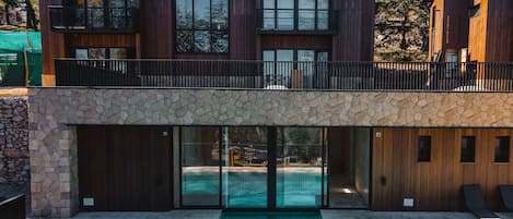 Piscine chauffée