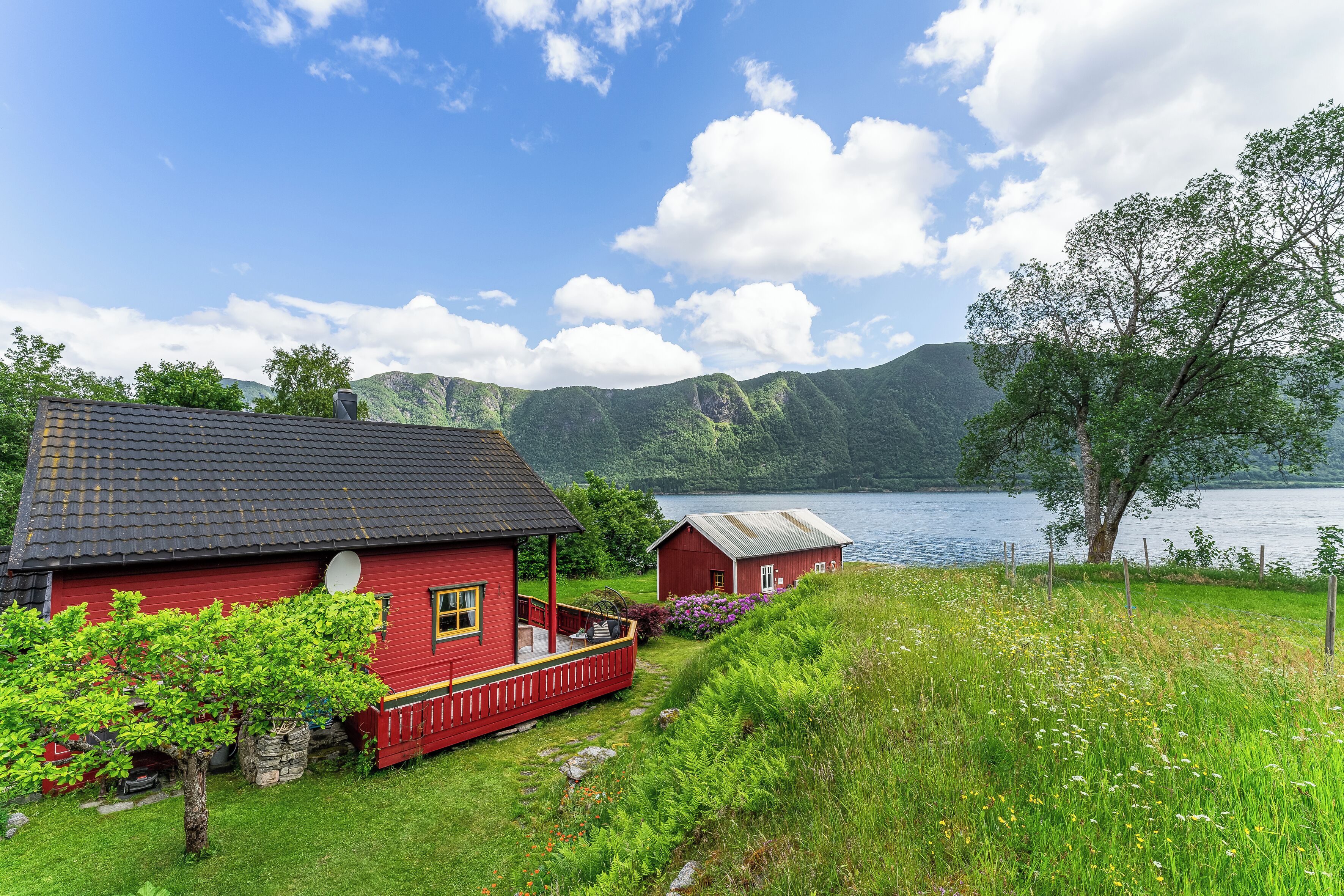 Àrea exterior de l'allotjament