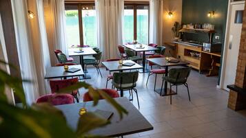 Daily buffet breakfast (EUR 15 per person)