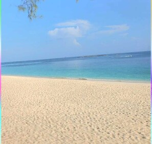 On the beach, sun-loungers, beach towels - Beachfront Villa • Walk to Atlantis • Sleeps 8 (Paradise Island)