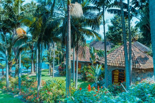 Traditional Bungalow at The Palm Beach in Rubavu with Kivu Lake View