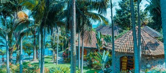 Traditional Bungalow at The Palm Beach in Rubavu with Kivu Lake View