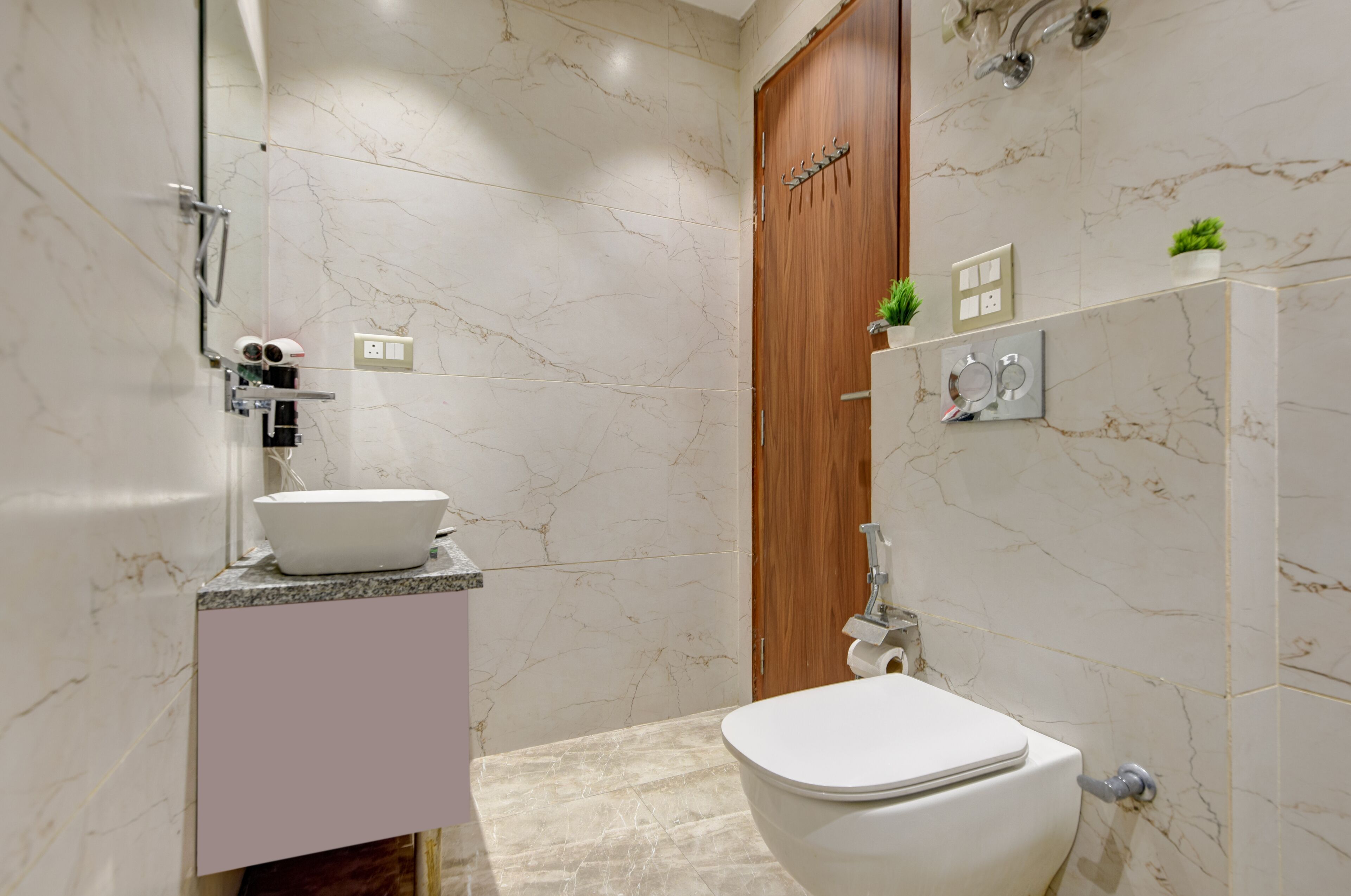 高級雙人房 | 浴室 | 免費盥洗用品