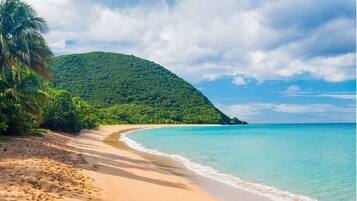Una spiaggia nelle vicinanze