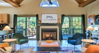 Luxury 3-King Retreat w/ Hot Tub, Games, Mountain Views & Biltmore Pass - 15 Min