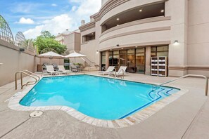 Una piscina riscaldata