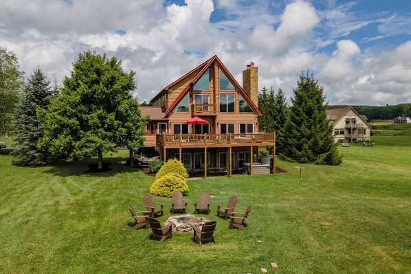 Exterior - Spacious Lake Escape w/ Hot Tub, Dock & Fireplace (Swanton)