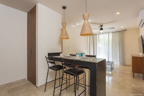 Luxury Apartment, 2 Bedrooms, Private Pool | Living area