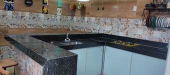 Casa aconchegante ,termos um espaço gourmet aceita animais de estimação.