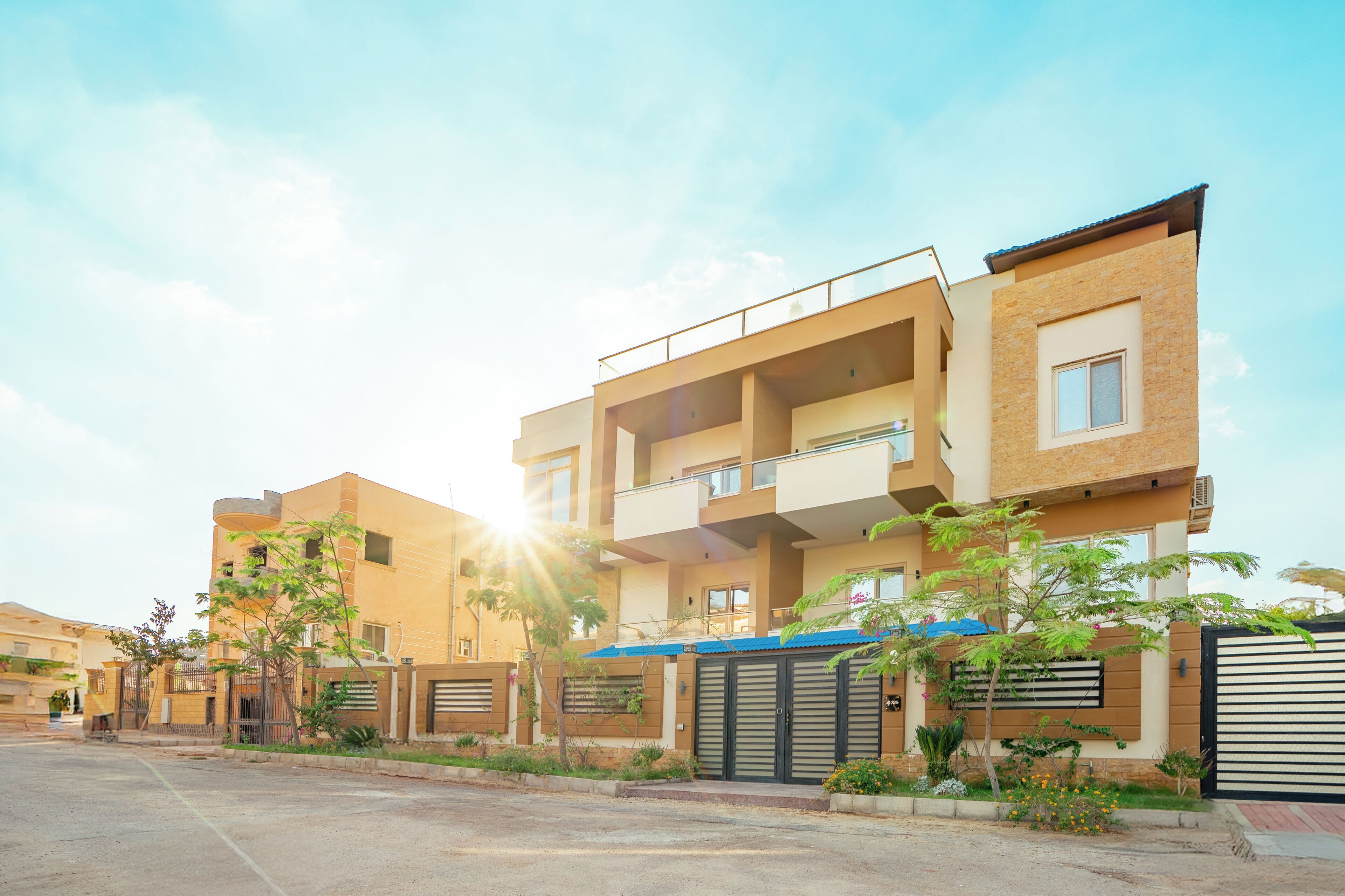 Mặt tiền nơi lưu trú