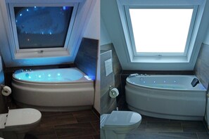 Shower, jetted bath - Ferienhaus in Neukirchen nahe Sylt Strand (Neukirchen)