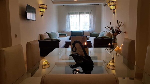 Interior - Appartement Moderne en Plein Centre de Marrakech (Marrakech)