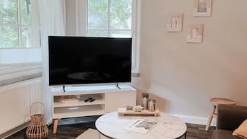 Smart-tv och böcker