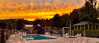 The Rock is located in downtown Blowing Rock. 