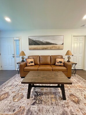 Smart-tv och eldstad