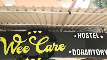 Fassade der Unterkunft