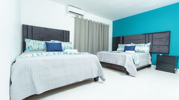 1 habitación, tabla de planchar con plancha, wifi y ropa de cama