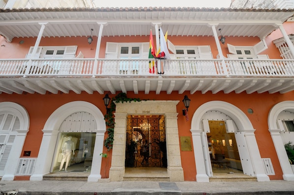 Fassade der Unterkunft