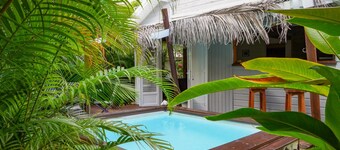 Bungalow Canelle Plage Gros Sable à Sainte Anne