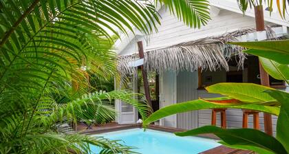 Bungalow Canelle Plage Gros Sable à Sainte Anne