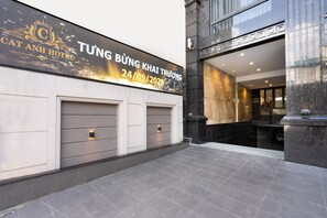 Façade de l’hébergement