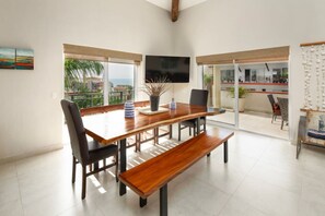 Dining - New Listing! Ocean view & across from the beach! (Punta de Mita)