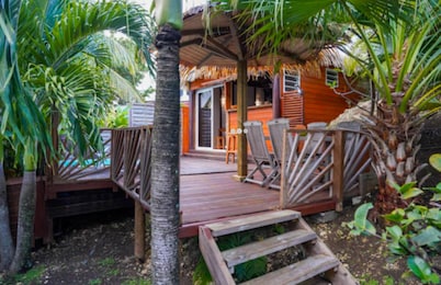 Bungalow la Kabane Créole Plage Anse Gros Sable