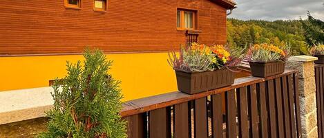 Voorkant van accommodatie