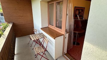 Economy-dobbeltværelse | Balkon