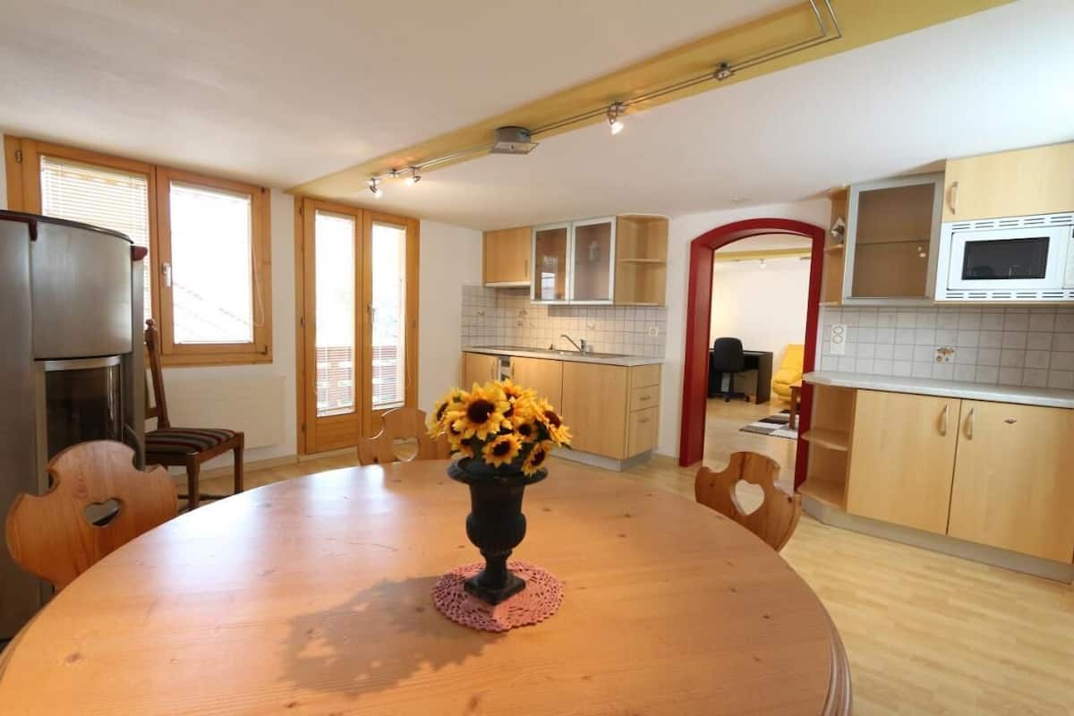 Appartement | Cuisine privée | Chaise haute