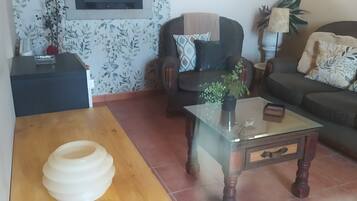 Télévision à écran plat, lecteur de DVD