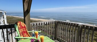2026: Truly Oceanfront. The Penthouse in Duck, has Amazing Ocean Views!