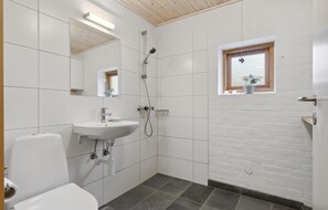 Een douche, een haardroger