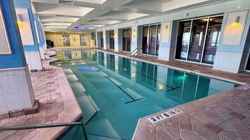 Indoor pool, outdoor pool