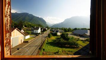 Udsigt fra overnatningsstedet