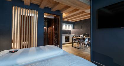 Appartement 'Wind Villa Genf' avec vue sur la montagne, espace spa commun et jardin