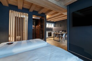 1 Schlafzimmer, kostenloses WLAN, Bettwäsche, Rollstuhlgeeignet