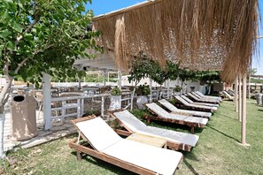 Terrace/patio - Studio Apartment 'Iguana 8' with Sea View, Wi-Fi and Air Conditioning (Preveza)