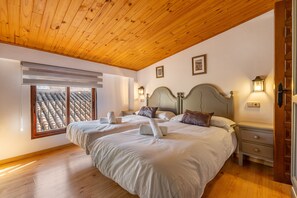 3 slaapkamers, beddengoed