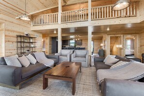 TV, fireplace, table tennis