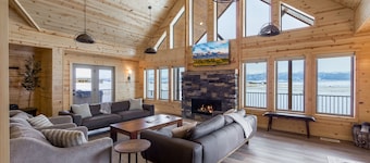 Teton Valley Retreat | Cabin w/ Hot Tub + Teton Views + Game Room