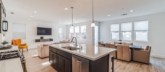 Modern family-friendly home, Napa, wine country, private backyard, fire pit