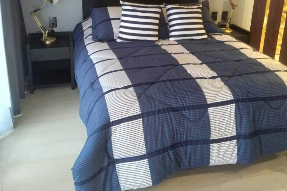 #0 Grand Suite Dos Camas C/Patio | 2 slaapkamers, een kluis op de kamer, verduisterende gordijnen