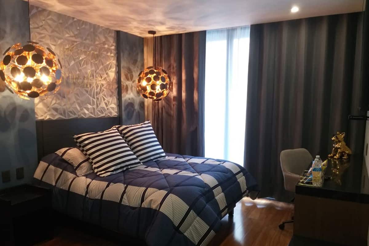 2 slaapkamers, een kluis op de kamer, verduisterende gordijnen