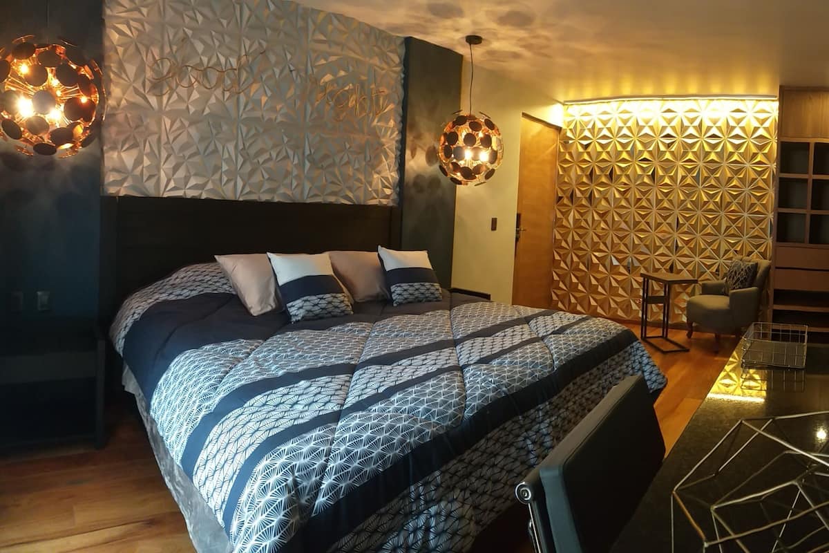 2 slaapkamers, een kluis op de kamer, verduisterende gordijnen