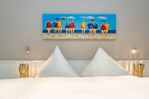 2 bedrooms, in-room safe, iron/ironing board, WiFi