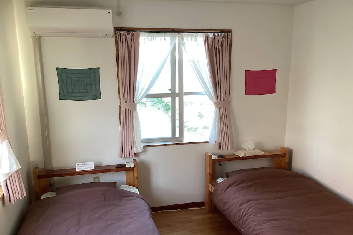 Comfort Twin kamer, niet-roken, uitzicht op tuin | Verduisterende gordijnen, gratis wifi, beddengoed