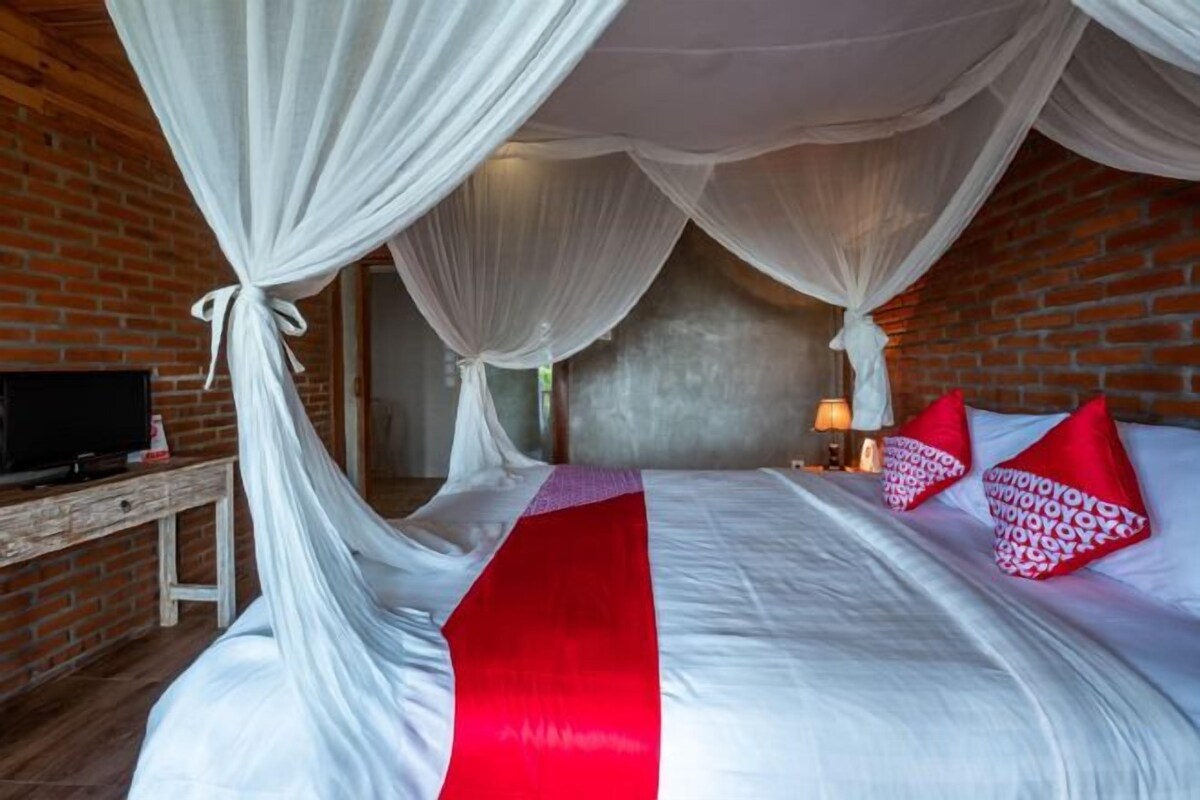 1 dormitorio, escritorio, wifi gratis y ropa de cama