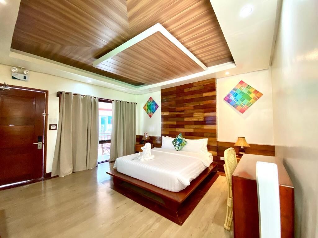 Deluxe bungalow, patio, uitzicht op tuin